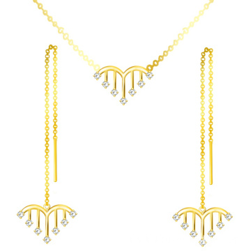 14K Gold Jewelry Wedding Diamond Jewelry Sets